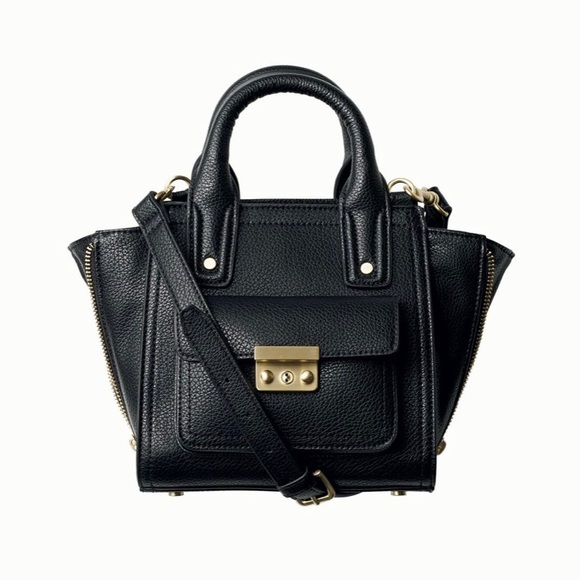 3.1 Phillip Lim for Target Black Mini Satchel - Picture 1 of 7
